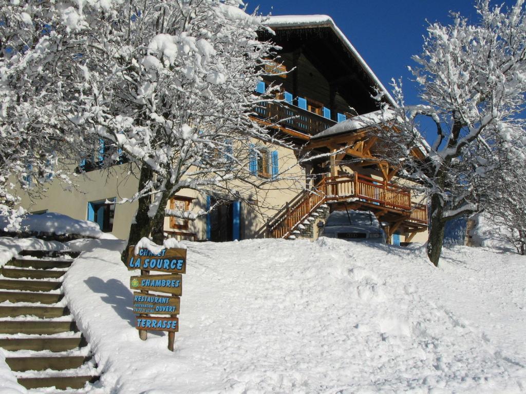 Chalet La Source Hotel Saint-Nicolas-la-Chapelle  Exterior foto